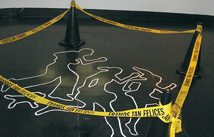 <span>2002</span><br>We were so happy...<br>Installation<br>VII Art Biennal of Panama<br>Museum of Contemporary Art (MAC)<br>Panama