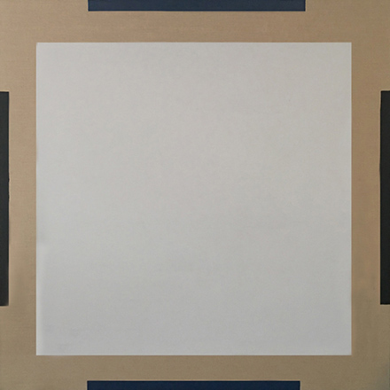 <span>On the edge (series)</span><br>Acrylic on linen<br>44'' x 44''