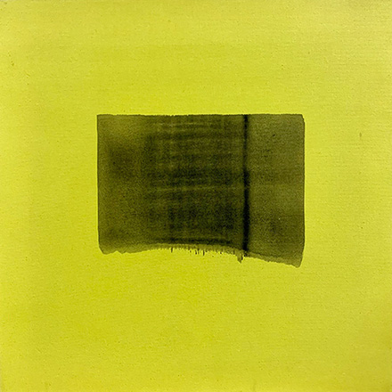 <span>Untitled</span><br>Acrylic on canvas<br>14'' x 14''