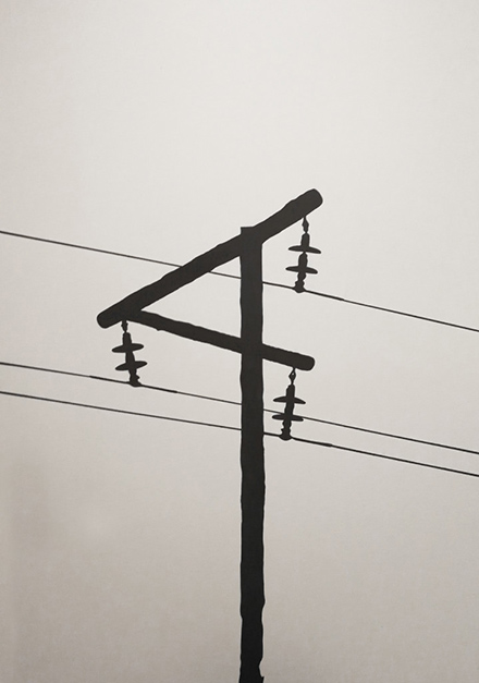 <span>Lost Nature (II) Light</span><br>Acrylic on canvas<br>48'' x 68''